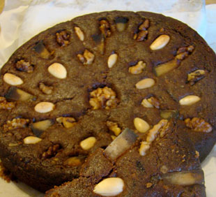 Bolo de mel, Madeira